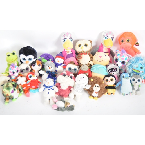 486 - Teddy Bears - a collection of x 30 assorted teddy bears / plush toys to include: The Croc Crew, TY, ... 