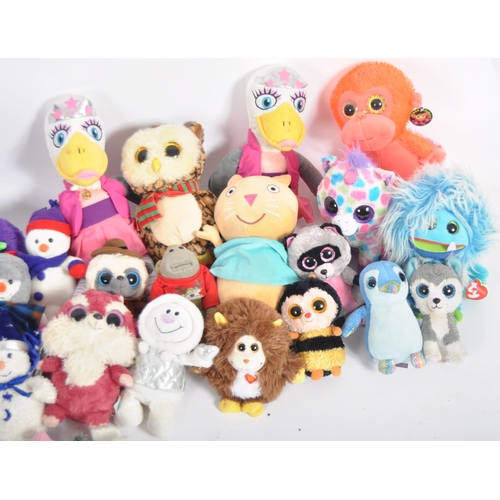 486 - Teddy Bears - a collection of x 30 assorted teddy bears / plush toys to include: The Croc Crew, TY, ... 