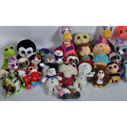 486 - Teddy Bears - a collection of x 30 assorted teddy bears / plush toys to include: The Croc Crew, TY, ... 