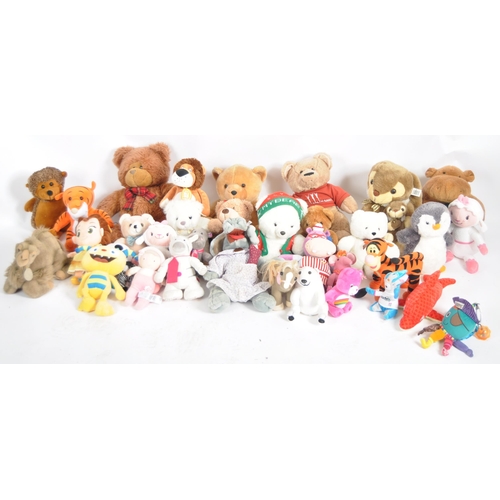 492 - Teddy Bears - a collection of x 36 assorted teddy bears / plush toys to include: Manchester, WmW, R&... 