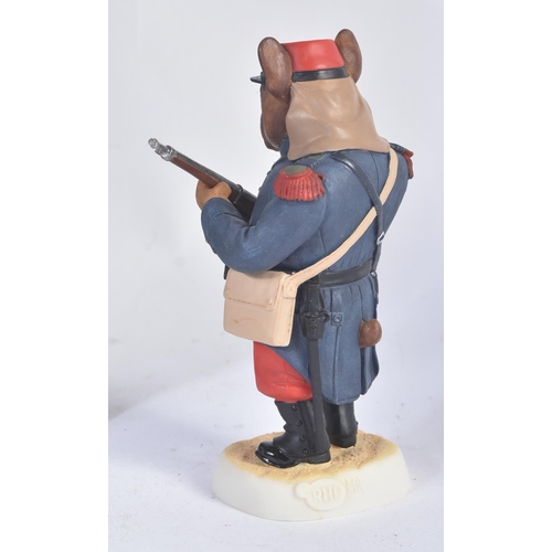 495 - Doggie People - Robert Harrop - DP235B ' Brindle French Bulldog French Foreign Legion ' - Limited Ed... 