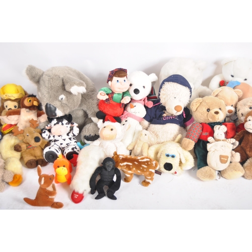 497 - Teddy Bears - a collection of x 24 assorted teddy bears / plush toys to include: Lullaby Bear, Paws,... 