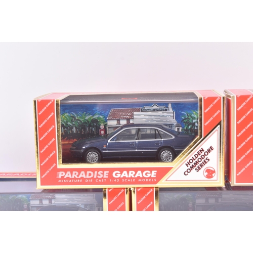 60 - Paradise Garage - 1/43 Scale Precision Diecast - a collection of x5 Australian made Paradise Garage ... 