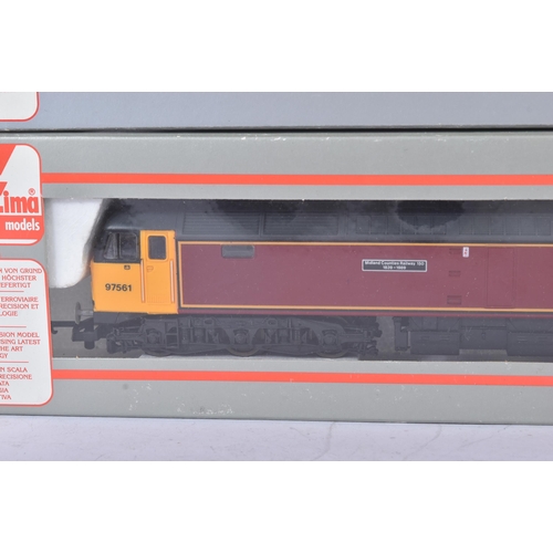 74 - Two Lima made OO gauge model railway diesel trainset locomotives comprising; 205253b Class 47 97561 ... 