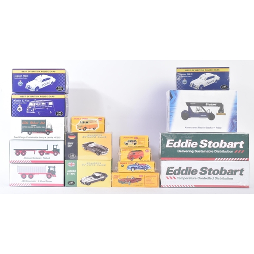 75 - A collection of assorted Atlas Edition boxed diecast models comprising re-issue Dinky Toys, Eddie St... 