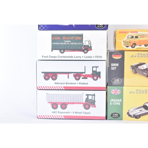 75 - A collection of assorted Atlas Edition boxed diecast models comprising re-issue Dinky Toys, Eddie St... 