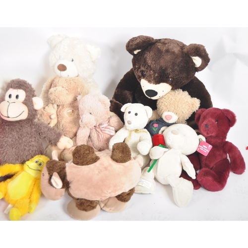 78 - Teddy Bears - a collection of x 16  assorted teddy bears / plush toys to include: HB Leisure, Powder... 