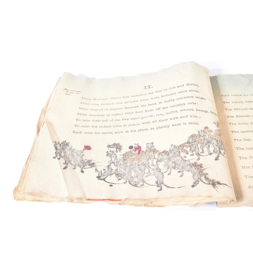 80 - A charming late 19th Century Japanese book ' The Rat's Plaint ' Second Edition published by T. Haseg... 