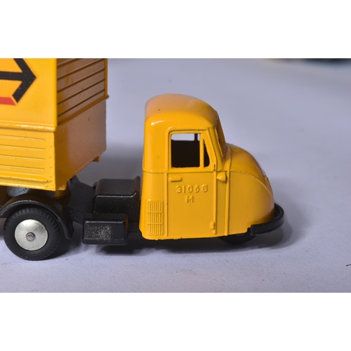 82 - An original vintage Budgie Models boxed diecast model No. 238 British Railways Delivery Van. Yellow ... 