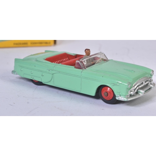 86 - An original vintage Dinky Toys boxed diecast model No. 132 Packard Convertible. The model with mint ... 