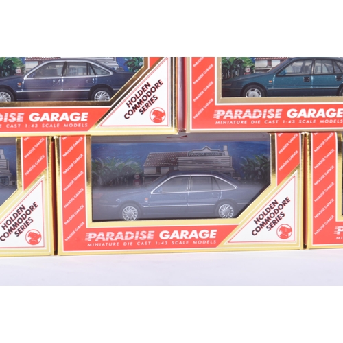 95 - Paradise Garage - 1/43 Scale Precision Diecast - a collection of x5 Australian made Paradise Garage ... 