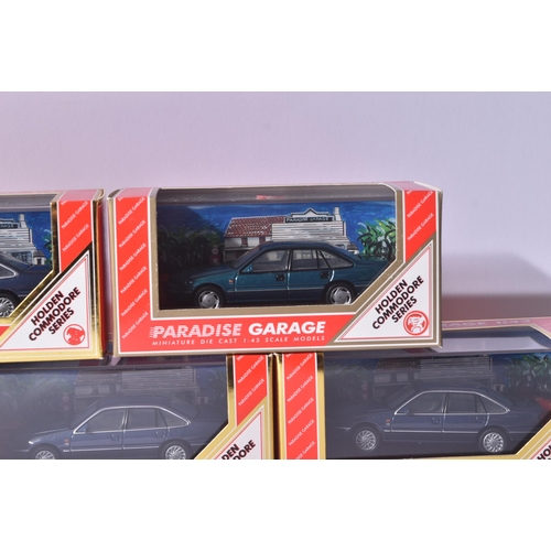 95 - Paradise Garage - 1/43 Scale Precision Diecast - a collection of x5 Australian made Paradise Garage ... 