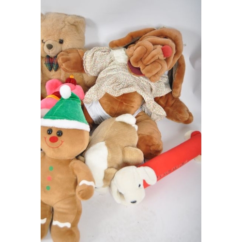 84 - Teddy Bears - a collection of x 20 assorted teddy bears / plush toys to include: Wrinkles, Animal Al... 