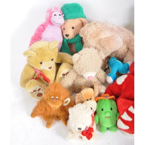 84 - Teddy Bears - a collection of x 20 assorted teddy bears / plush toys to include: Wrinkles, Animal Al... 