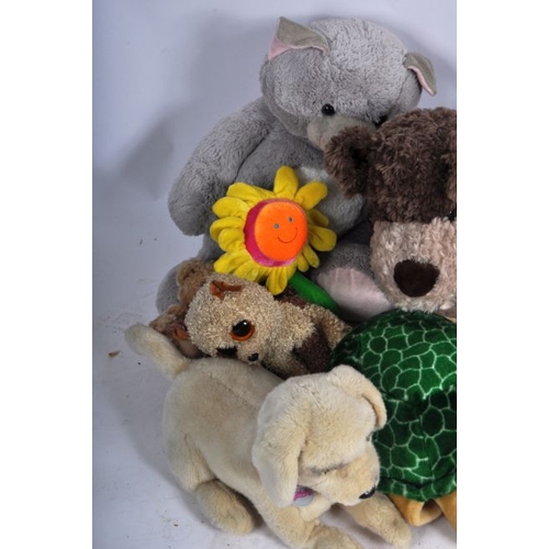 96 - Teddy Bears - a quantity of assorted teddy bears / plush toys to include: Perro Con Manchas, Russ, C... 