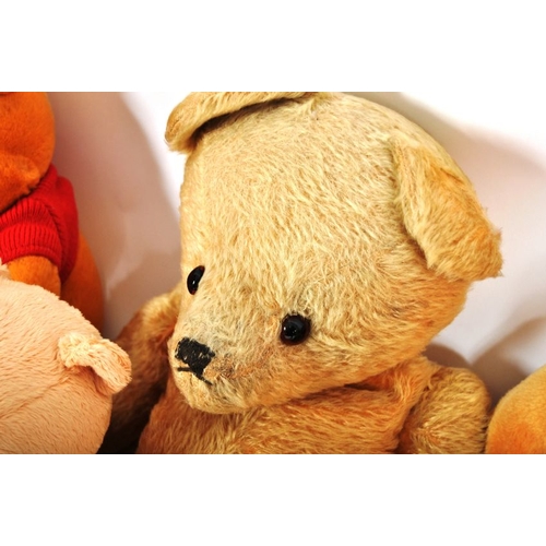 99 - Teddy Bears - a collection of x 8 assorted teddy bears / plush toys. 7 x Disney Winnie the Pooh bear... 