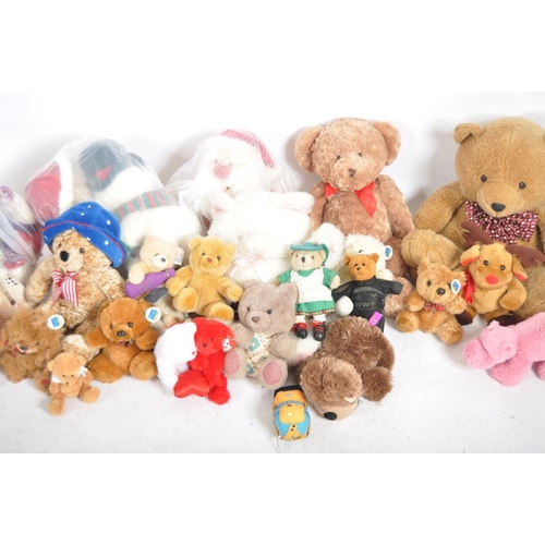 117 - Teddy Bears - a collection of x 25 assorted teddy bears / plush toys to include: Fiesta, Cuddles Tim... 