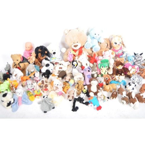 119 - Teddy Bears - a collection of 75 x assorted teddy bears / plush toys to include: TY, Huggables, Suma... 