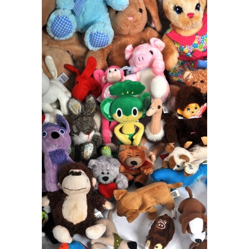 119 - Teddy Bears - a collection of 75 x assorted teddy bears / plush toys to include: TY, Huggables, Suma... 