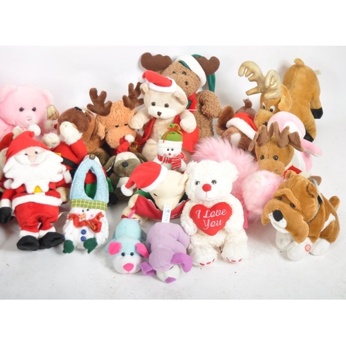 122 - Teddy Bears - a collection of x 32 assorted teddy bears / plush toys to include: PMS, Soft Sensation... 