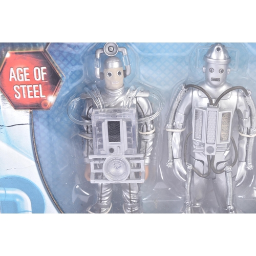 502 - Doctor Who - Character Options - ' Age Of Steel Cyberman Figure Set ' action figure presentation set... 