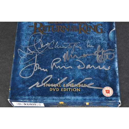 508 - Lord Of The Rings - Return Of The King (2003) - multi-signed Return Of The King Special Edition DVD.... 