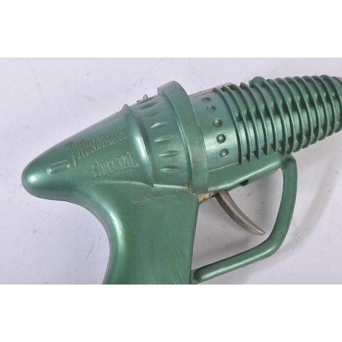 529 - A vintage 1960s (1966) J Rosenthal (JR 21) made Thunderbirds Special Ray Gun. Green plastic with met... 