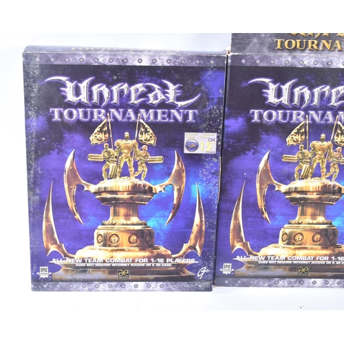 536 - Retro Gaming - Three vintage Big Box PC video games comprising Unreal and Unreal Tournament (x2). Bo... 