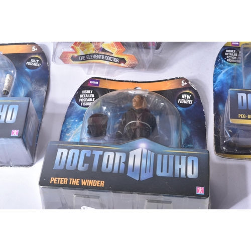 537 - Doctor Who - a collection of x10 assorted Character Options made carded Dr Who action figures from v... 