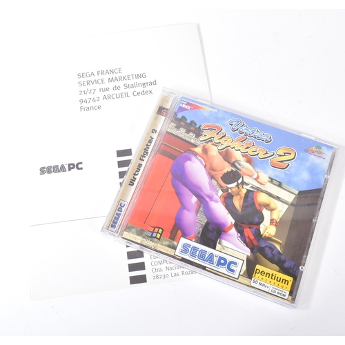 546 - Retro Gaming - a vintage Sega / Big Box PC video game Virtua Fighter 2. The game with original disc ... 