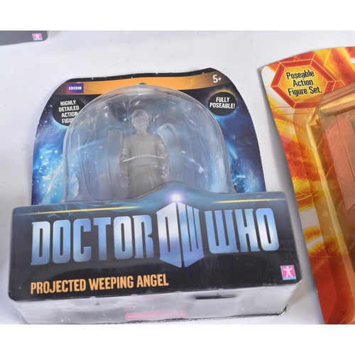 547 - Doctor Who - a collection of x10 assorted Character Options made carded Dr Who action figures from v... 