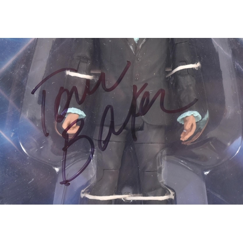 548 - Doctor Who - Underground Toys - Tom Baker (Fourth Doctor) - autographed ' The Fourth Doctor Regenera... 