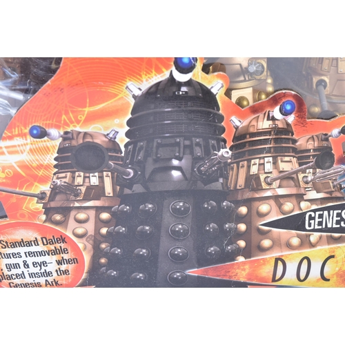 549 - Doctor Who - Character Options - a Genesis Ark And Daleks action figure boxed set. Features x3 Dalek... 