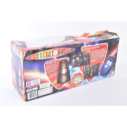 549 - Doctor Who - Character Options - a Genesis Ark And Daleks action figure boxed set. Features x3 Dalek... 