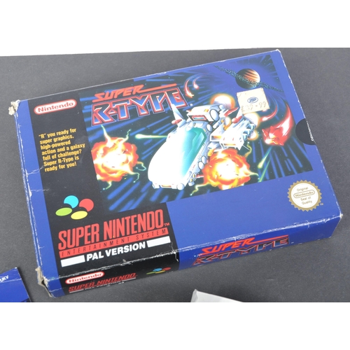 593 - Gaming - Nintendo SNES - ' Super R-Type ' - an original vintage PAL video games console cartridge, h... 