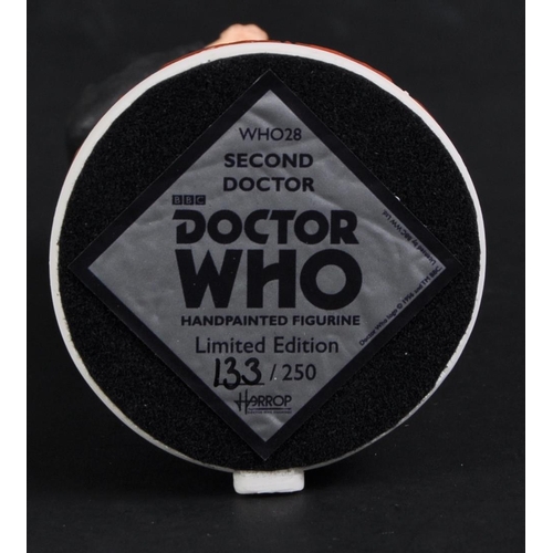 622 - Doctor Who - Robert Harrop - WHO28M ' Second Doctor - Monochrome Edition ' limited edition of 100. H... 