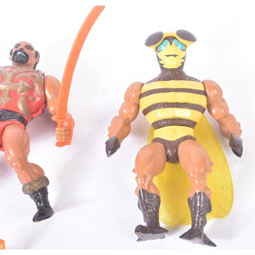 657 - Masters Of The Universe - three vintage 1980s Mattel made He-Man / Masters Of The Universe MOTU acti... 