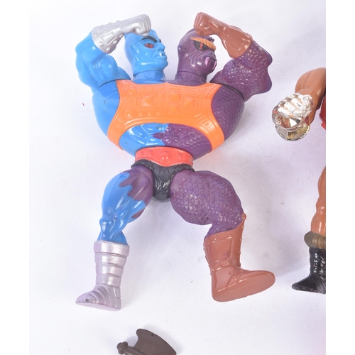 657 - Masters Of The Universe - three vintage 1980s Mattel made He-Man / Masters Of The Universe MOTU acti... 