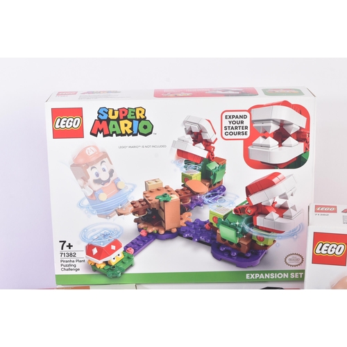 658 - Lego Sets - Super Mario - a collection of factory sealed Lego Super Mario sets comprising 71382 Pira... 