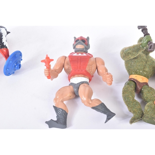 671 - Masters Of The Universe - four vintage 1980s Mattel made He-Man / Masters Of The Universe MOTU actio... 