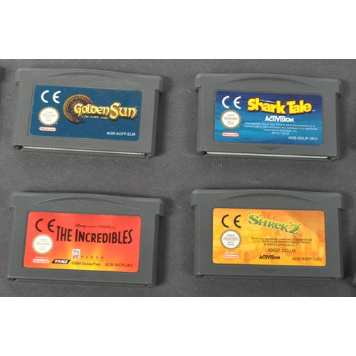 676 - Retro Gaming - Game Boy Advance - a collection of eleven (11) unboxed handheld GBA video game cartri... 