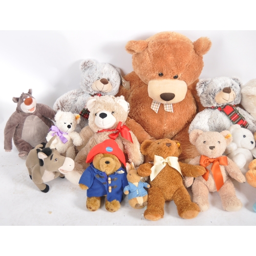 446 - Teddy Bears - a collection of x 21 assorted teddy bears / plush toys to include: Soft Sensations, Be... 