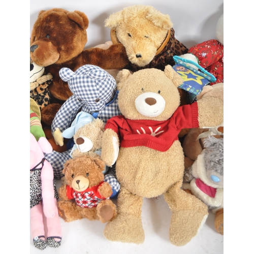 444 - Teddy Bears - a collection of x 25 assorted teddy bears / plush toys to include: Christmas, Soft Sen... 