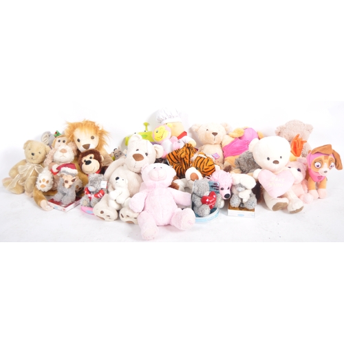 442 - Teddy Bears - a collection of x 30 assorted teddy bears / plush toys to include: Nickelodeon, Paws, ... 