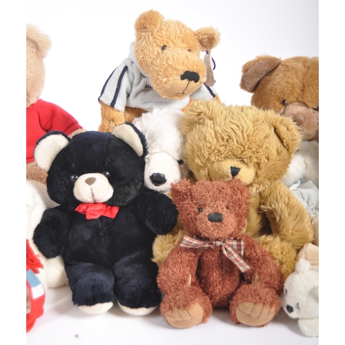 293 - Teddy Bears - a collection of x 12  assorted teddy bears / plush toys to include: Pendragon, Heart B... 