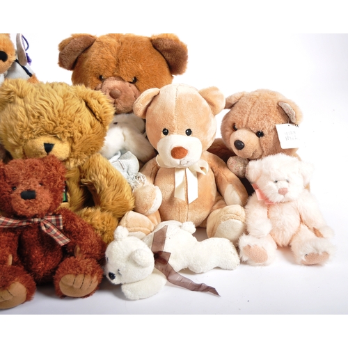 293 - Teddy Bears - a collection of x 12  assorted teddy bears / plush toys to include: Pendragon, Heart B... 