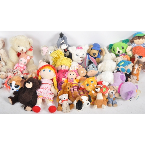 491 - Teddy Bears - a collection of x*NUMBER* assorted teddy bears / plush toys with a large number of bat... 