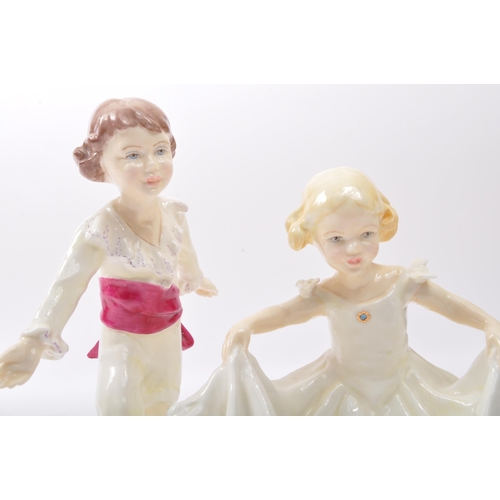 109 - Royal Doulton - Two 20th century Royal Doulton bone china figures to include Masquerade Girl 3360 an... 