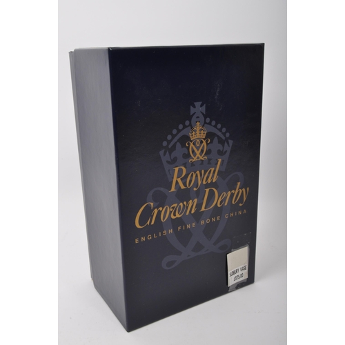 3 - Royal Crown Derby - Sudbury Vase - A vintage 20th century New Old Stock NOS boxed Royal Crown Derby ... 