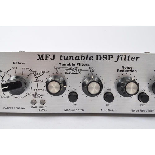 A retro vintage 20th century MFJ model MFJ-784B Tunable DSP Filter for HAM  radio.